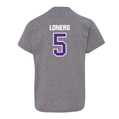 North Alabama - NCAA Baseball : Gio LoNero - Classic Shersey Youth T-Shirt-1