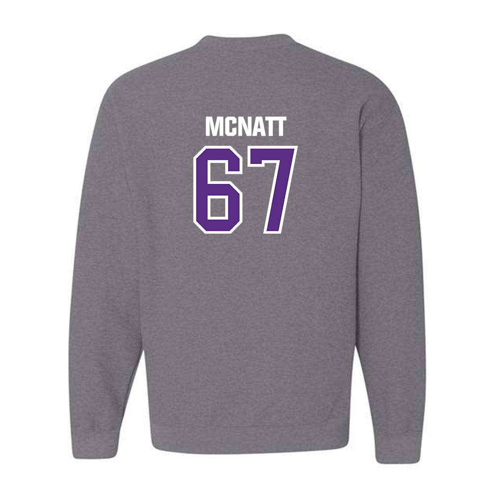 North Alabama - NCAA Football : Shane McNatt - Classic Shersey Crewneck Sweatshirt-1