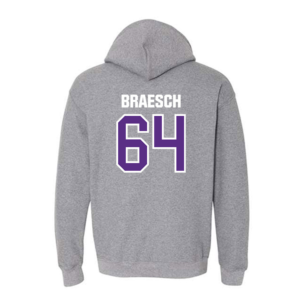 North Alabama - NCAA Football : Dominic Braesch - Classic Shersey Hooded Sweatshirt-1