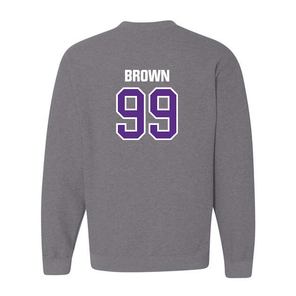North Alabama - NCAA Football : Kaleb Brown - Classic Shersey Crewneck Sweatshirt-1