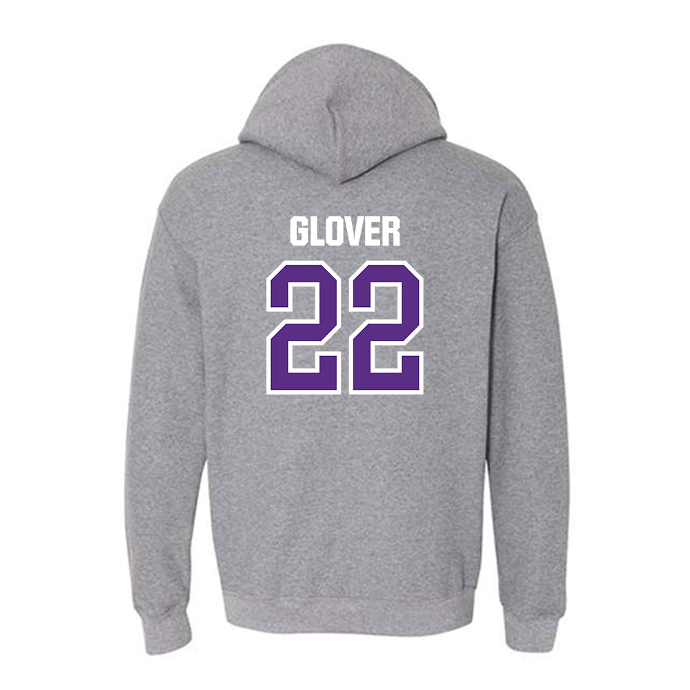 North Alabama - NCAA Football : Leo Glover - Classic Shersey Hooded Sweatshirt-1