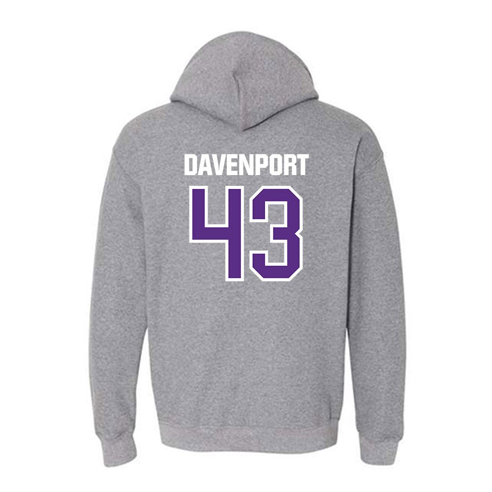 North Alabama - NCAA Baseball : Luke Davenport - Classic Shersey Hooded Sweatshirt-1