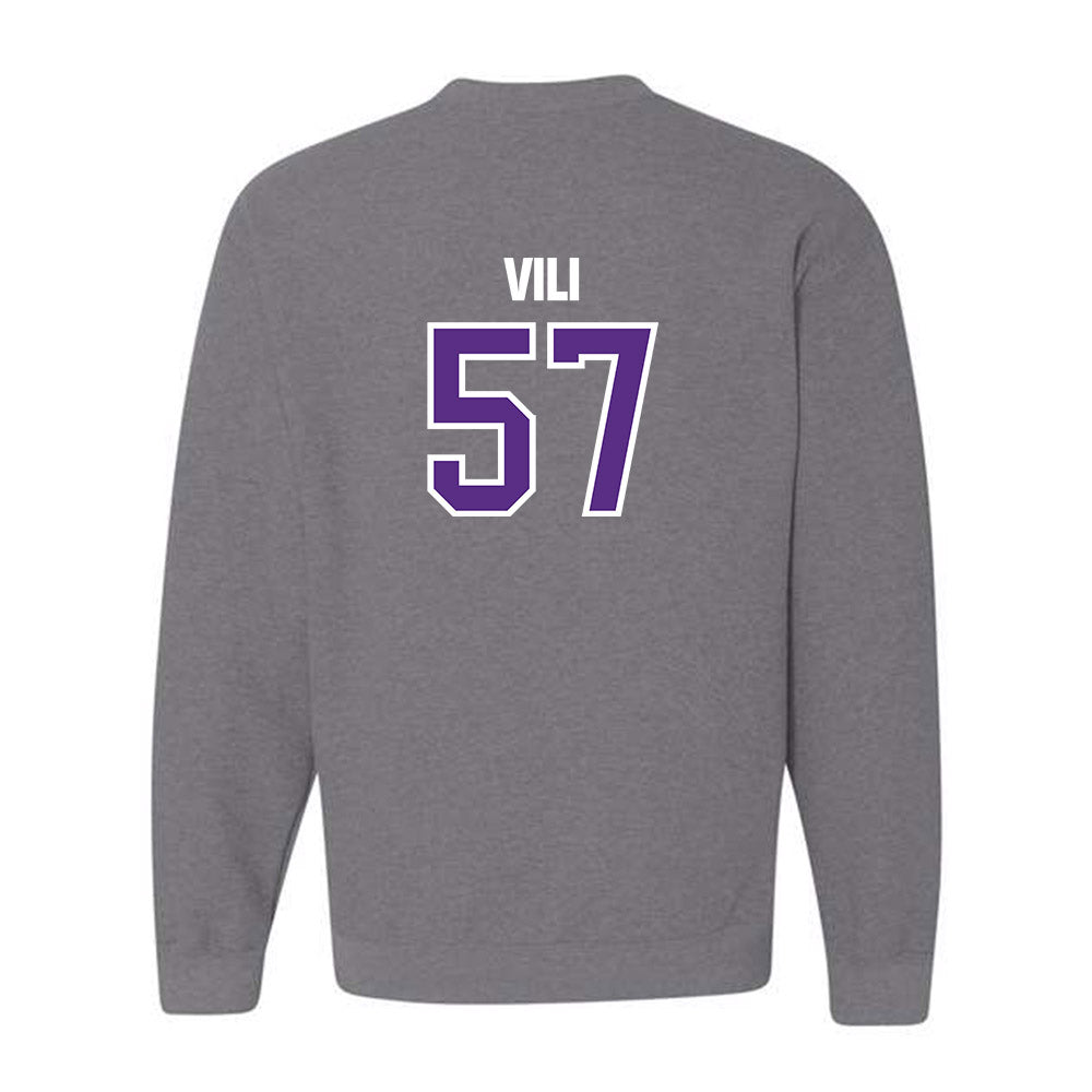 North Alabama - NCAA Football : Fred Vili - Classic Shersey Crewneck Sweatshirt-1