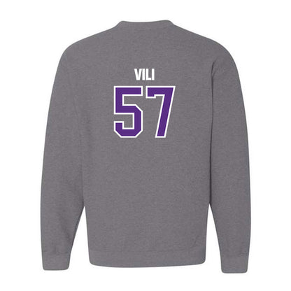 North Alabama - NCAA Football : Fred Vili - Classic Shersey Crewneck Sweatshirt-1