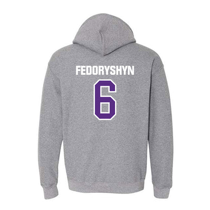 North Alabama - NCAA Men's Tennis : Nazar Fedoryshyn - Classic Shersey Hooded Sweatshirt-1