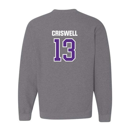 North Alabama - NCAA Women's Basketball : Katie Criswell - Classic Shersey Crewneck Sweatshirt-1