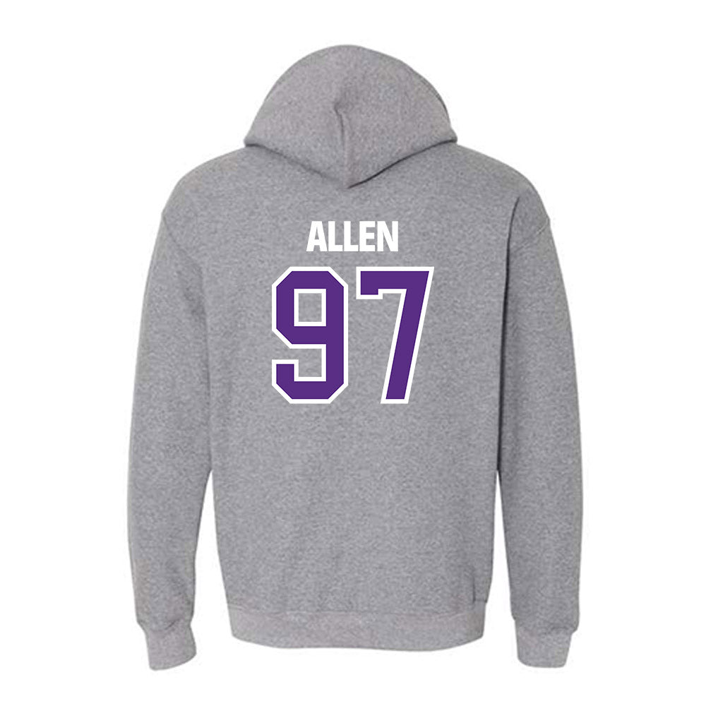 North Alabama - NCAA Football : Trace Allen - Classic Shersey Hooded Sweatshirt-1