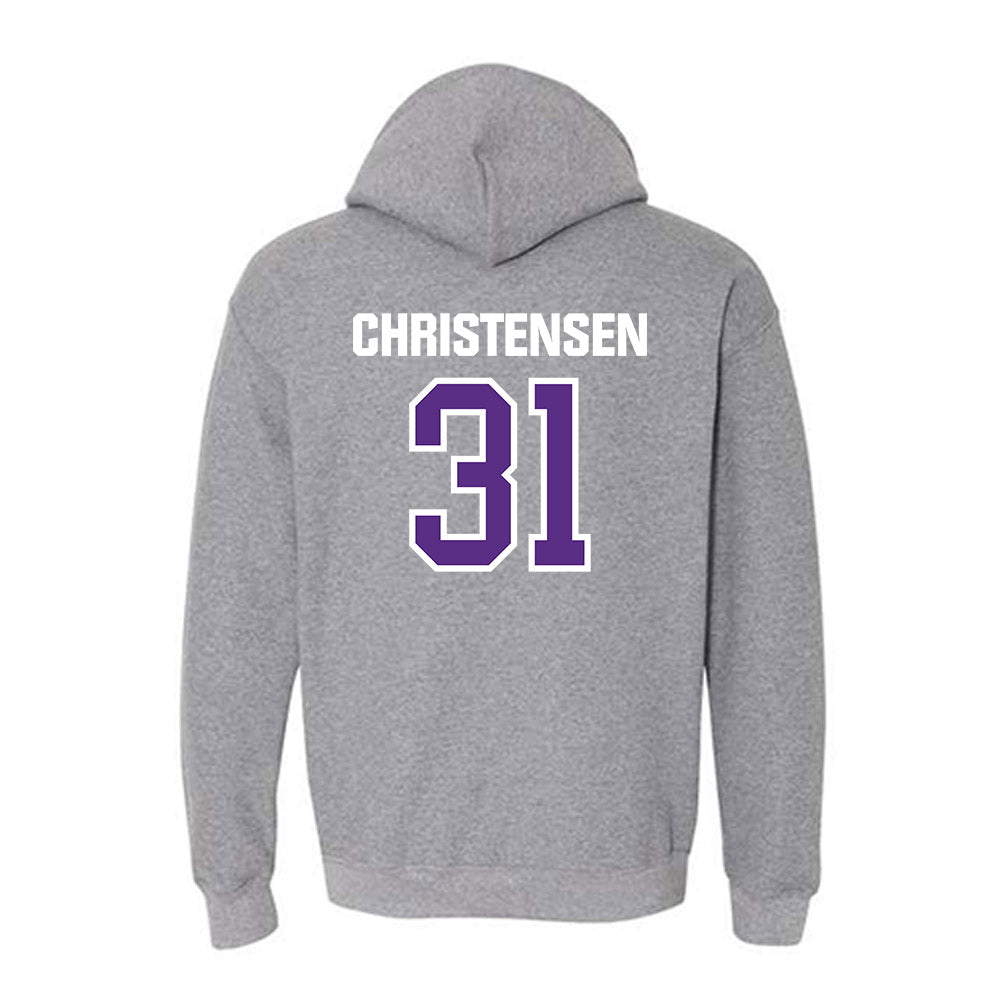 North Alabama - NCAA Football : Micah Christensen - Classic Shersey Hooded Sweatshirt-1