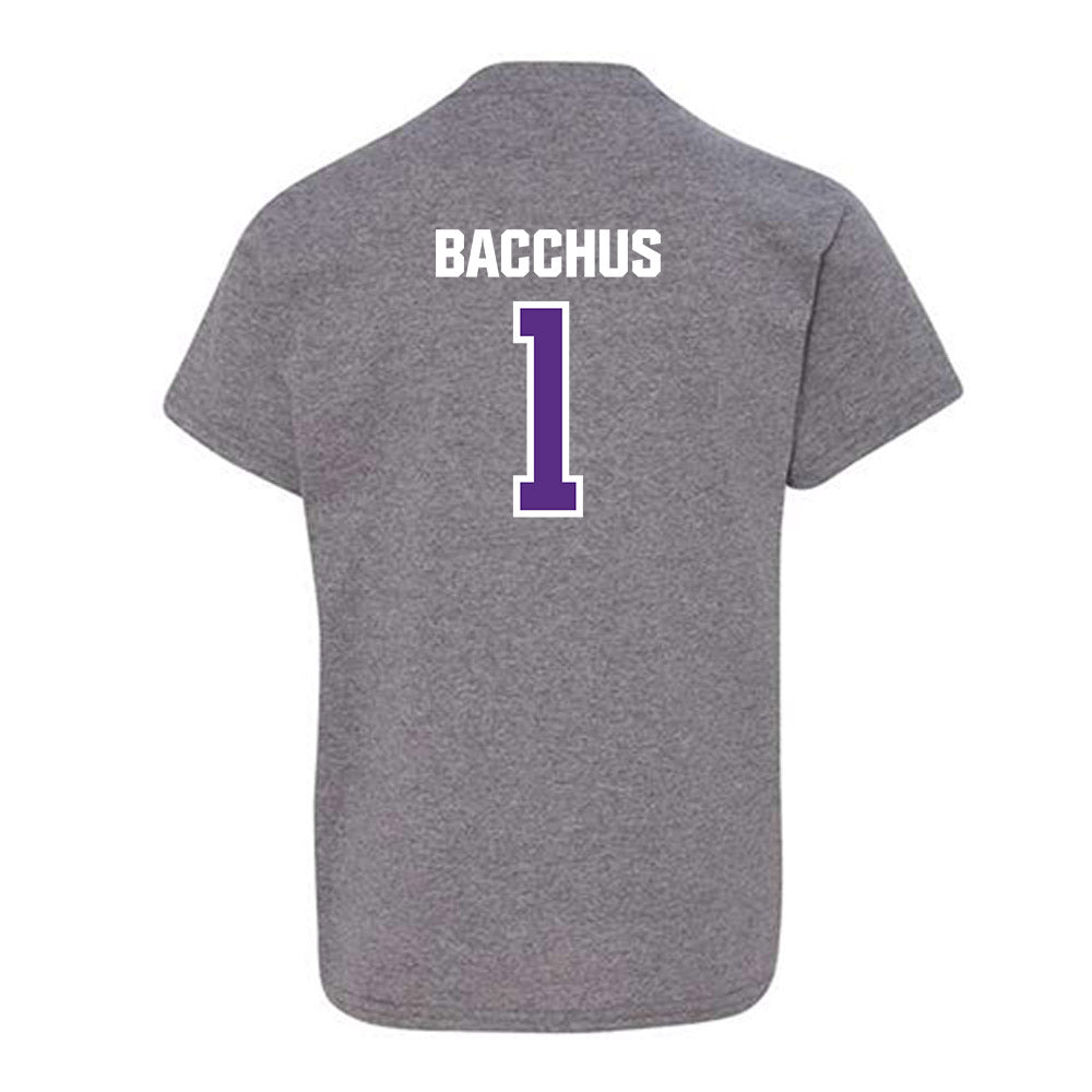 North Alabama - NCAA Men's Basketball : Donte Bacchus - Classic Shersey Youth T-Shirt-1