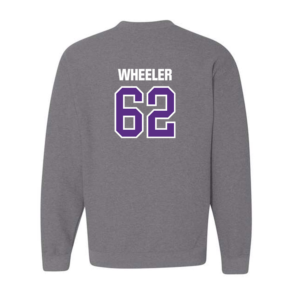 North Alabama - NCAA Football : Carson Wheeler - Classic Shersey Crewneck Sweatshirt-1