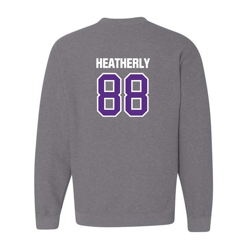 North Alabama - NCAA Football : Kaleb Heatherly - Classic Shersey Crewneck Sweatshirt-1