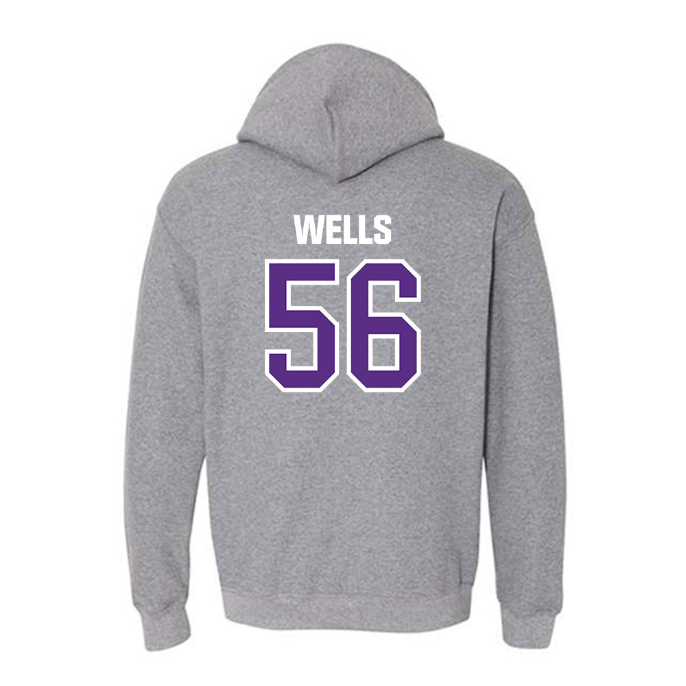 North Alabama - NCAA Football : Matthew Wells - Classic Shersey Hooded Sweatshirt-1