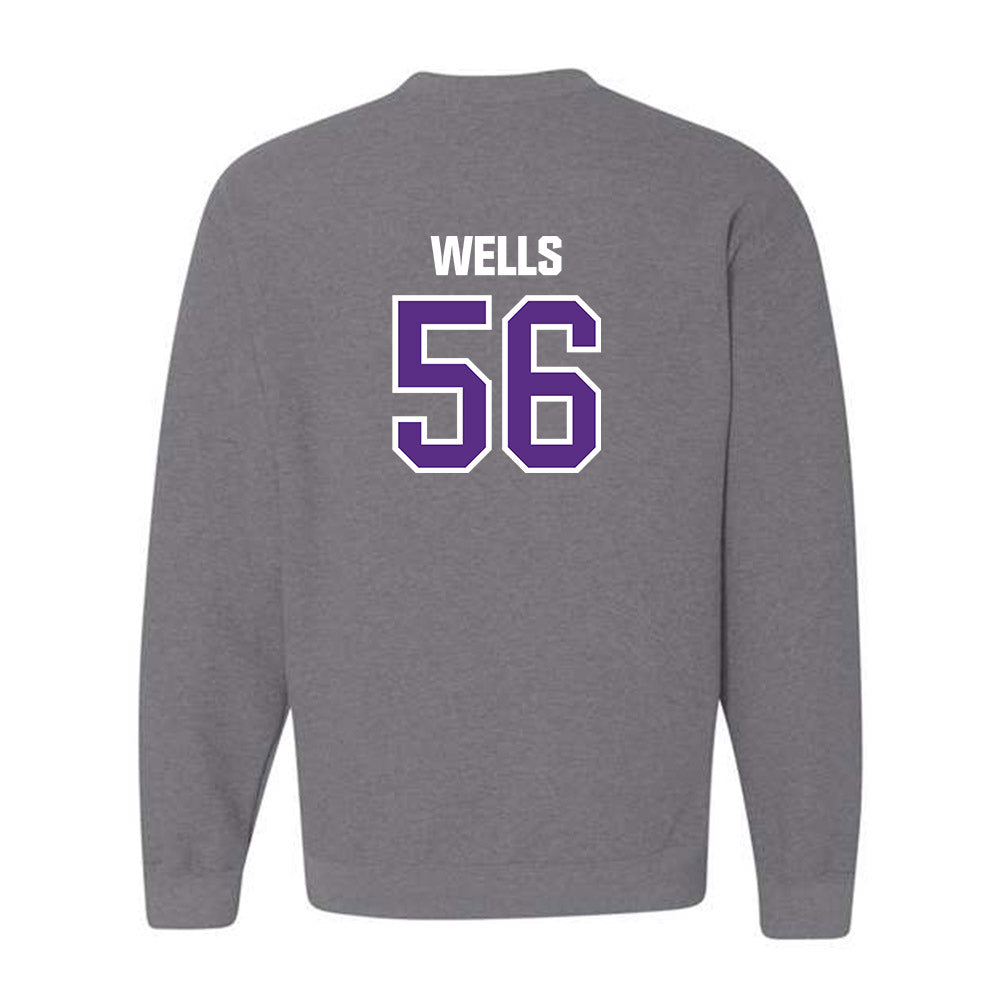 North Alabama - NCAA Football : Matthew Wells - Classic Shersey Crewneck Sweatshirt-1