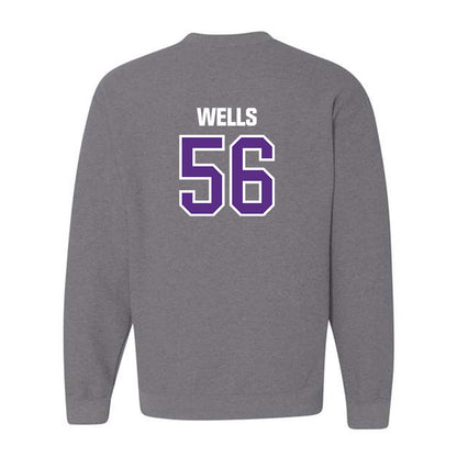 North Alabama - NCAA Football : Matthew Wells - Classic Shersey Crewneck Sweatshirt-1