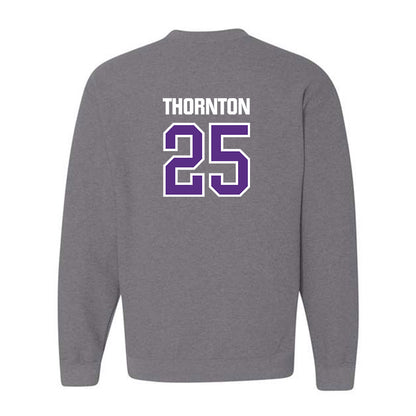 North Alabama - NCAA Football : Logan Thornton - Classic Shersey Crewneck Sweatshirt-1