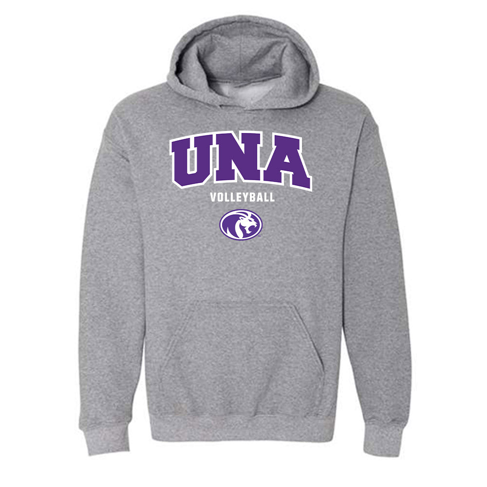 North Alabama - NCAA Women's Volleyball : Reese Ricketts - Classic Shersey Hooded Sweatshirt-0