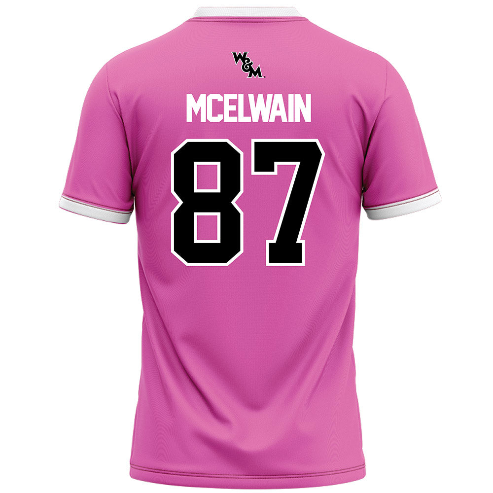 William & Mary - NCAA Football : Sean McElwain - Football Jersey-1