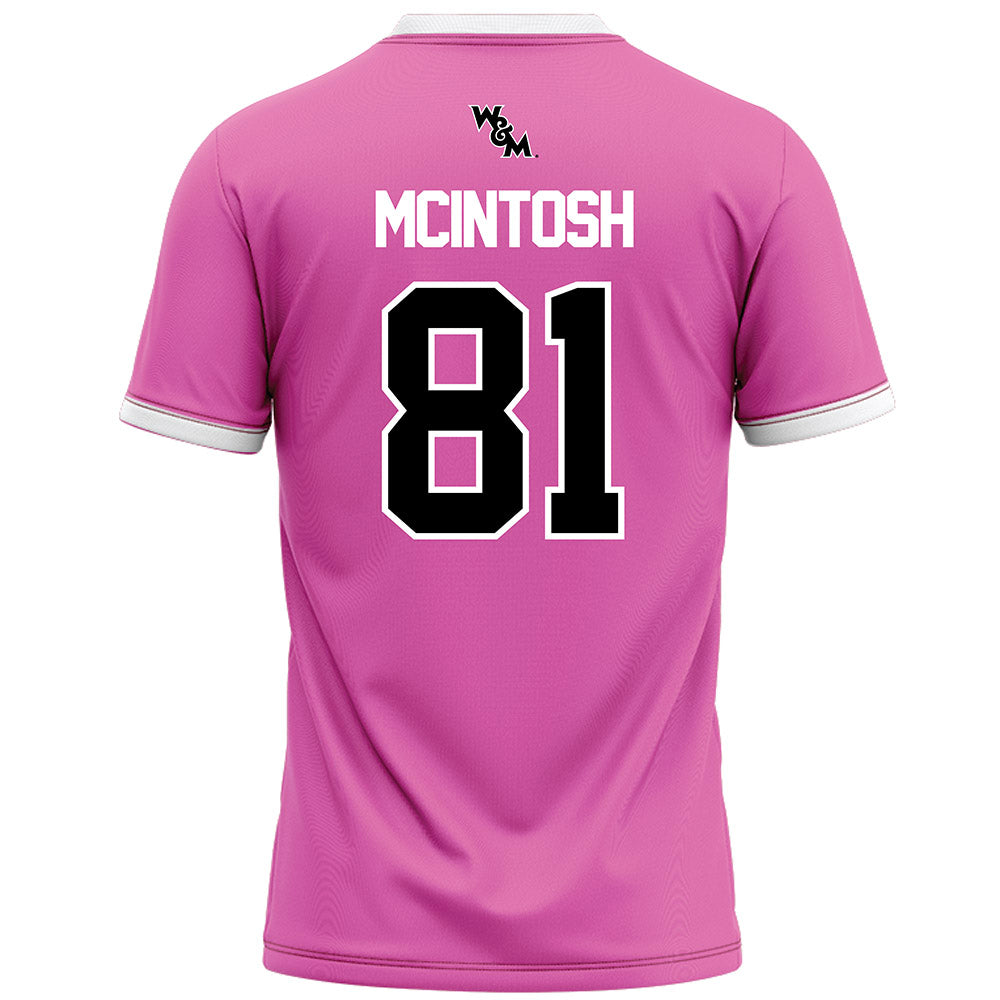 William & Mary - NCAA Football : Gavin McIntosh - Football Jersey-1