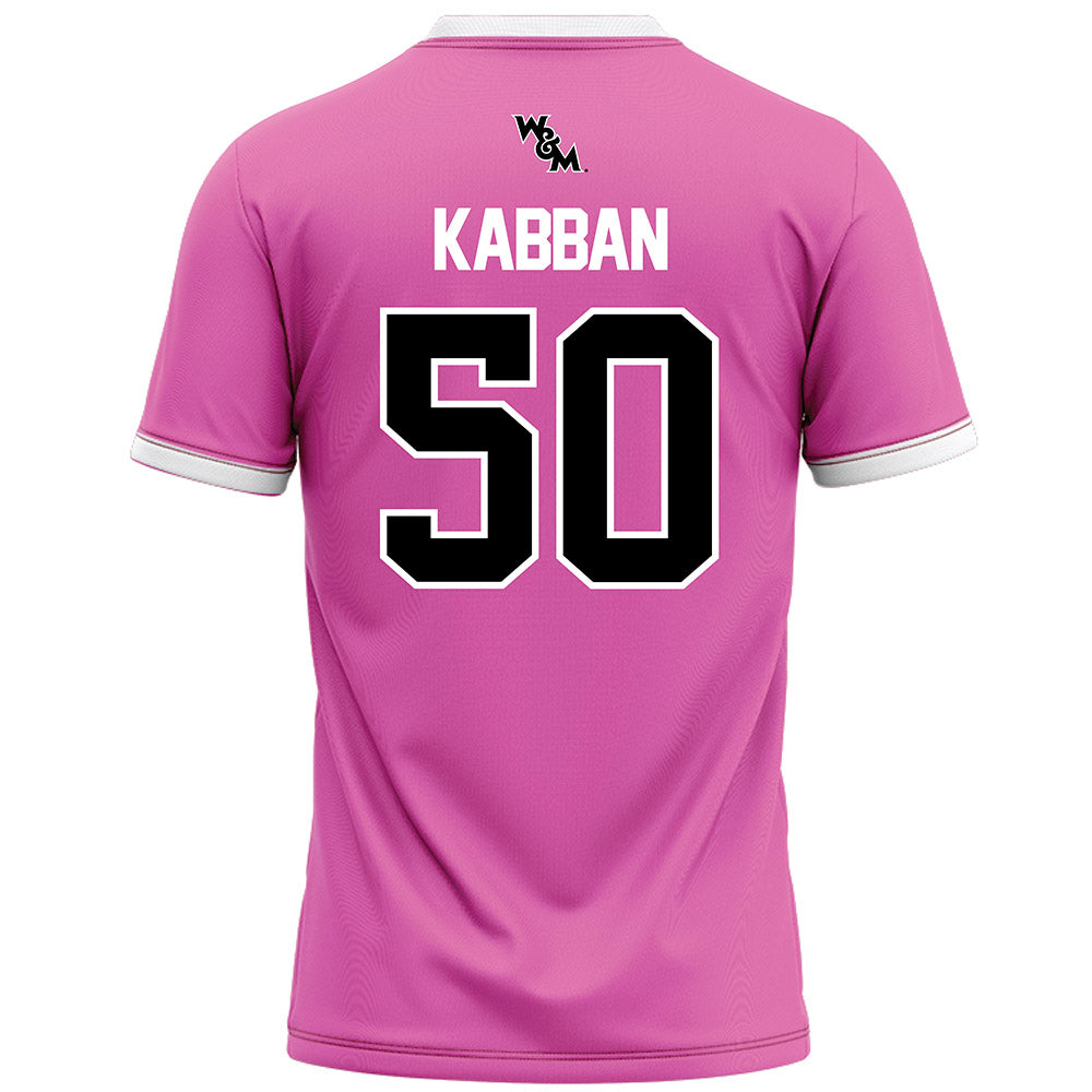 William & Mary - NCAA Football : Michael Kabban - Football Jersey-1