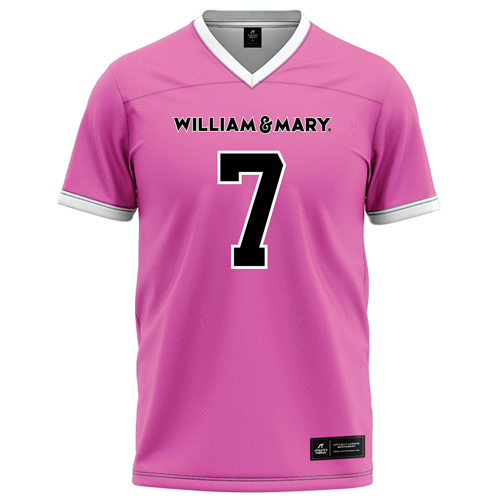 William & Mary - NCAA Football : Deven Thompson - Football Jersey-0