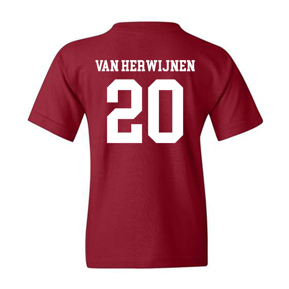 UMass - NCAA Women's Field Hockey : Myrte van Herwijnen - Classic Shersey Youth T-Shirt-1