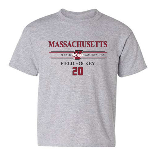 UMass - NCAA Women's Field Hockey : Myrte van Herwijnen - Classic Fashion Shersey Youth T-Shirt-0