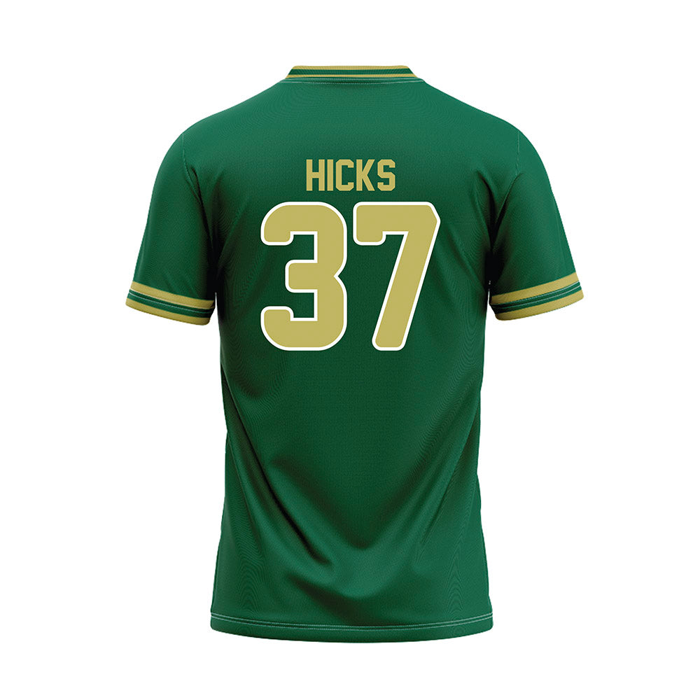 UAB - NCAA Baseball : Justin Hicks - Green Jersey-1