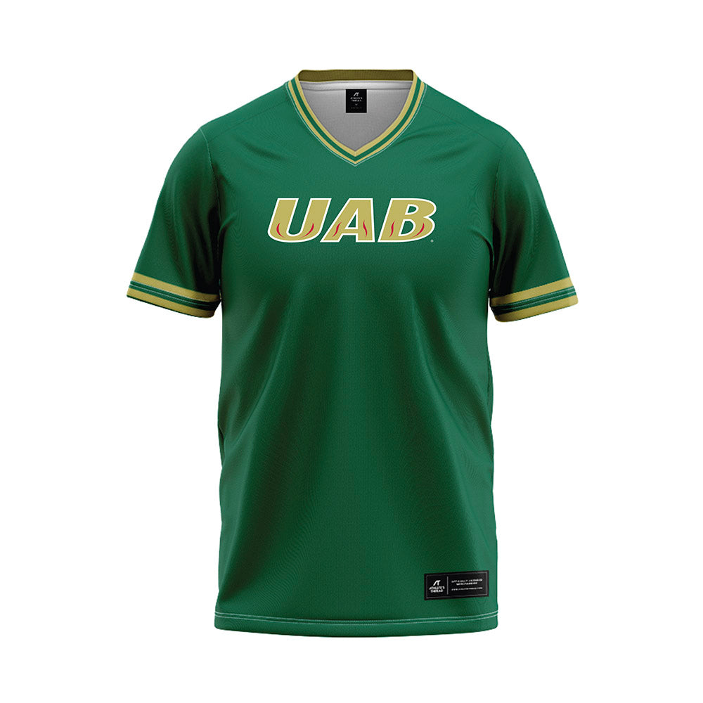 UAB - NCAA Baseball : Jay Fuller - Green Jersey-0