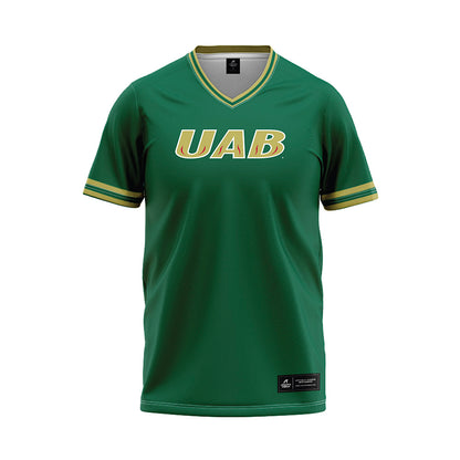 UAB - NCAA Baseball : Braxton Brooks - Green Baseball Jersey-0