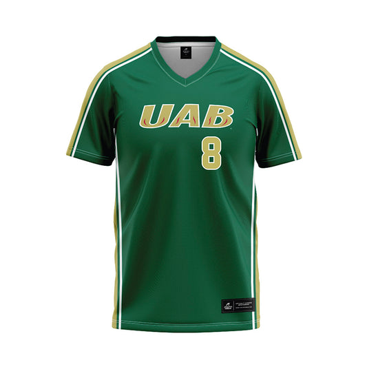 UAB - NCAA Softball : Emmorie Burke - Green Jersey-0