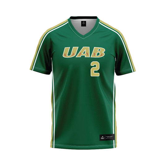 UAB - NCAA Softball : Jaycee Holt - Green Jersey-0
