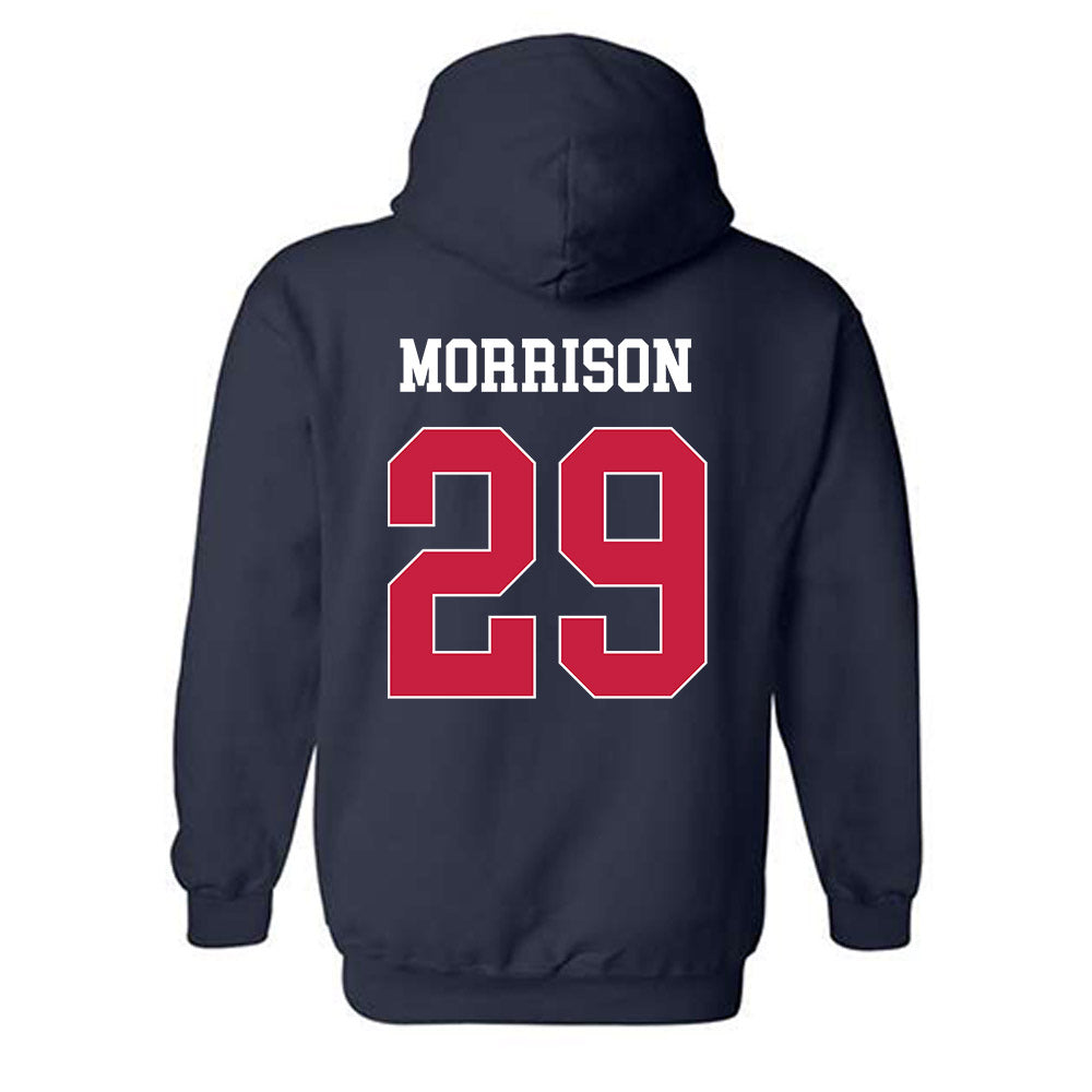 South Alabama - NCAA Baseball : Kyle Morrison - Classic Fashion Shersey Hooded Sweatshirt