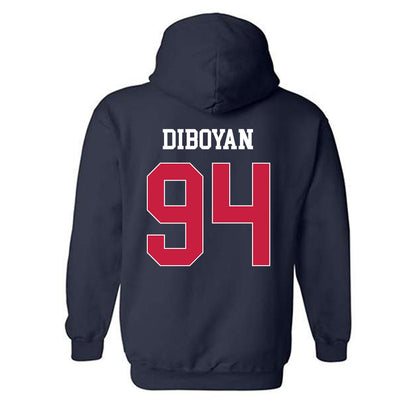 South Alabama - NCAA Football : Hamilton Diboyan - Classic Fashion Shersey Hooded Sweatshirt