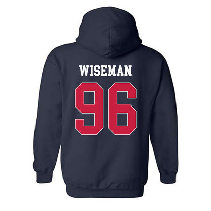 South Alabama - NCAA Football : Dominic Wiseman - Classic Fashion Shersey Hooded Sweatshirt-1