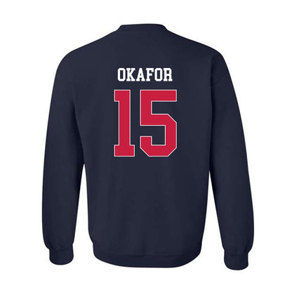 South Alabama - NCAA Women's Basketball : Princess Okafor - Classic Fashion Shersey Crewneck Sweatshirt-1