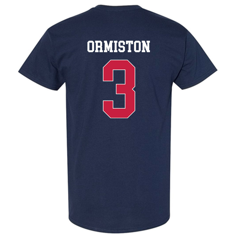 South Alabama - NCAA Men's Basketball : Elijah Ormiston - Classic Fashion Shersey T-Shirt-1