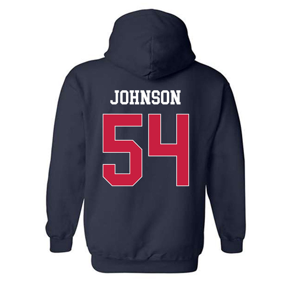 South Alabama - NCAA Football : Leavy Johnson - Classic Fashion Shersey Hooded Sweatshirt-1
