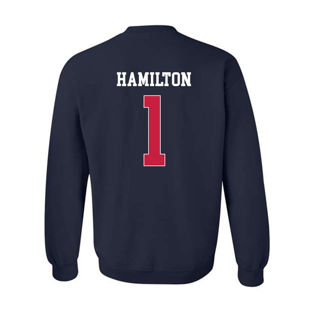 South Alabama - NCAA Men's Track & Field : Brody Hamilton - Classic Fashion Shersey Crewneck Sweatshirt-1