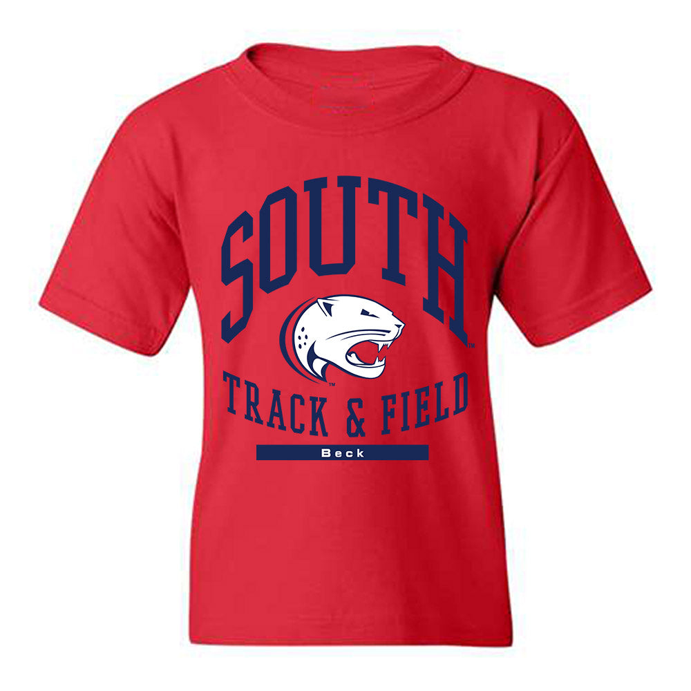 South Alabama - NCAA Men's Track & Field : Dallas Beck - Classic Fashion Shersey Youth T-Shirt-0