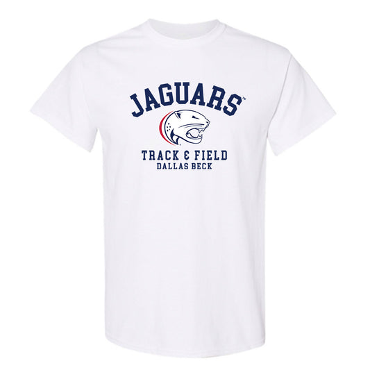 South Alabama - NCAA Men's Track & Field : Dallas Beck - Classic Fashion Shersey T-Shirt-0