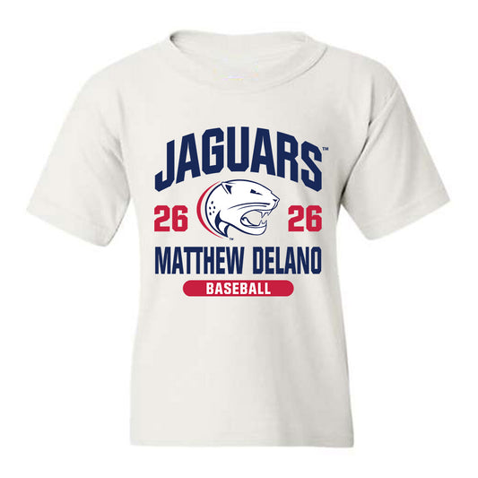 South Alabama - NCAA Baseball : Matthew DeLano - Classic Fashion Shersey Youth T-Shirt