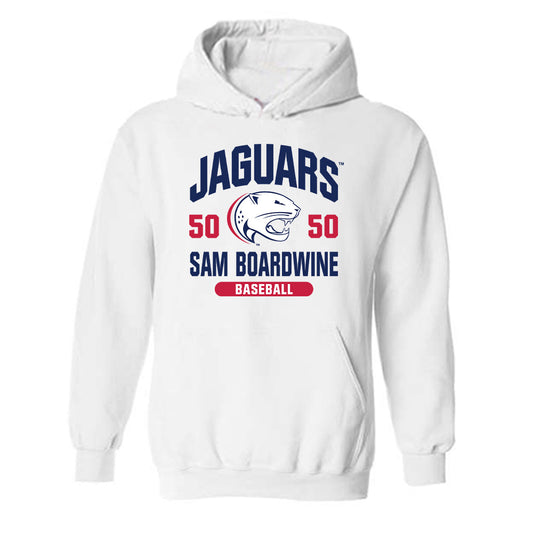 South Alabama - NCAA Baseball : Sam Boardwine - Classic Fashion Shersey Hooded Sweatshirt