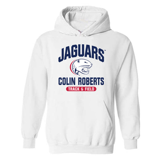 South Alabama - NCAA Men's Track & Field : Colin Roberts - Classic Fashion Shersey Hooded Sweatshirt