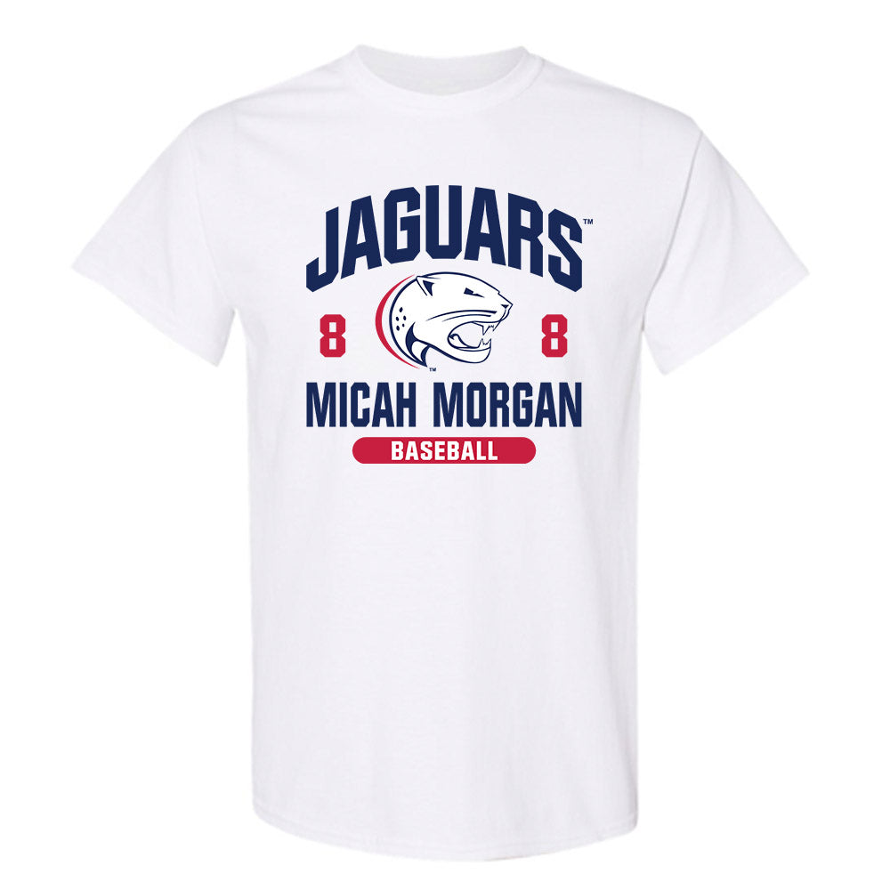 South Alabama - NCAA Baseball : Micah Morgan - Classic Fashion Shersey T-Shirt