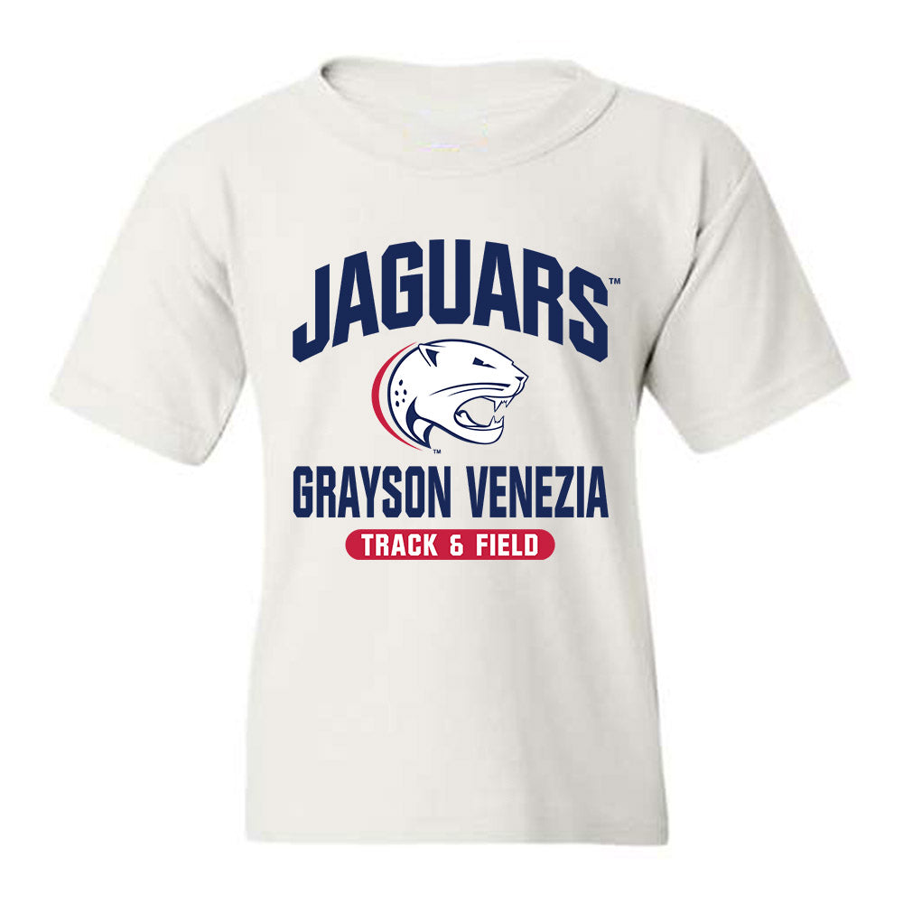 South Alabama - NCAA Men's Track & Field : Grayson Venezia - Classic Fashion Shersey Youth T-Shirt