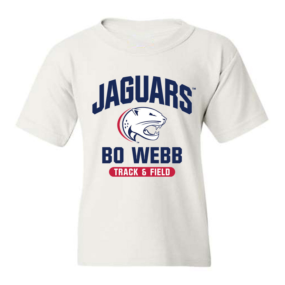 South Alabama - NCAA Men's Track & Field : Bo Webb - Classic Fashion Shersey Youth T-Shirt