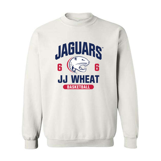 South Alabama - NCAA Men's Basketball : Jj Wheat - Classic Fashion Shersey Crewneck Sweatshirt