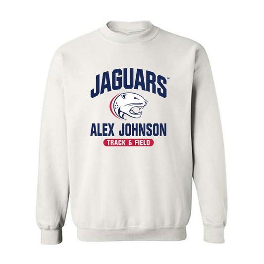 South Alabama - NCAA Men's Track & Field : Alex Johnson - Classic Fashion Shersey Crewneck Sweatshirt