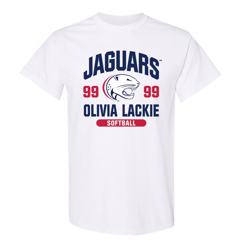 South Alabama - NCAA Softball : Olivia Lackie - Classic Fashion Shersey T-Shirt