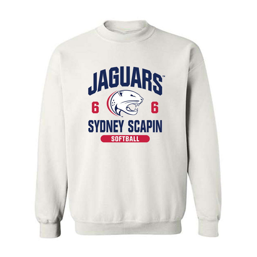  - NCAA Softball : Sydney Scapin - Classic Fashion Shersey Crewneck Sweatshirt-0